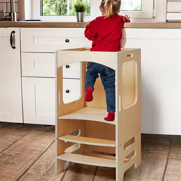 Montessori Kitchen Tower: How it Works