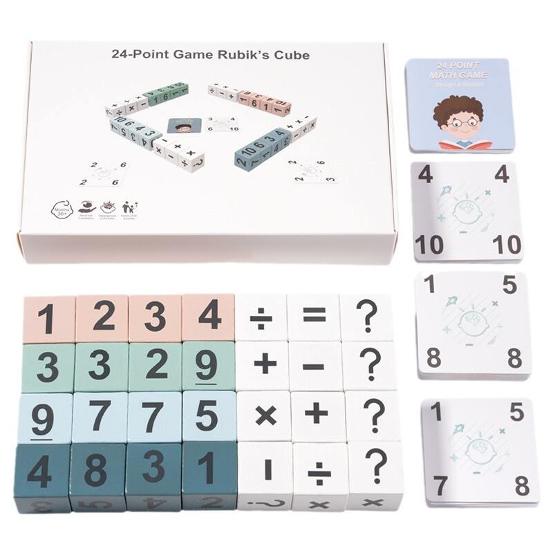 Permainan Papan Puzzle Interaktif Pendidikan Dini Uniseks, Mainan Orang Tua-Anak untuk Anak Usia 5-7 Tahun