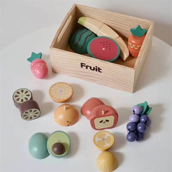Wooden Food Role Play Assures Safety First
