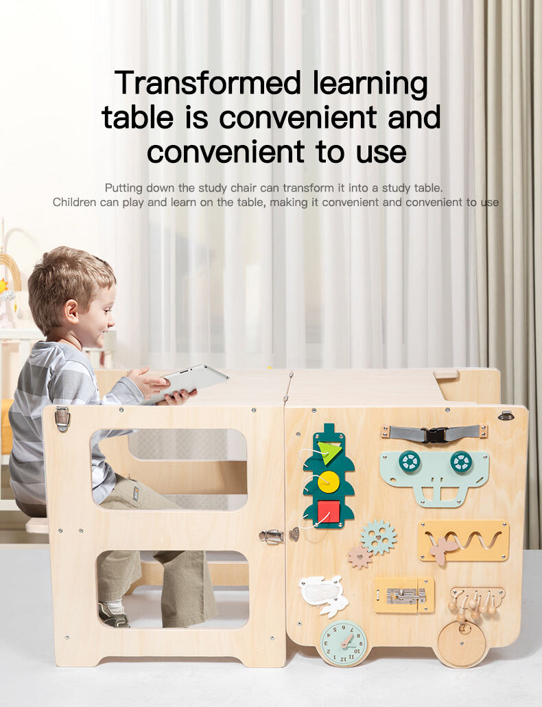 Najnowszy wielofunkcyjny składany stołek do nauki stołek dla malucha pomocnik kuchenny dla dziecka pomocnik stołka kuchennego dla dzieci szczegóły