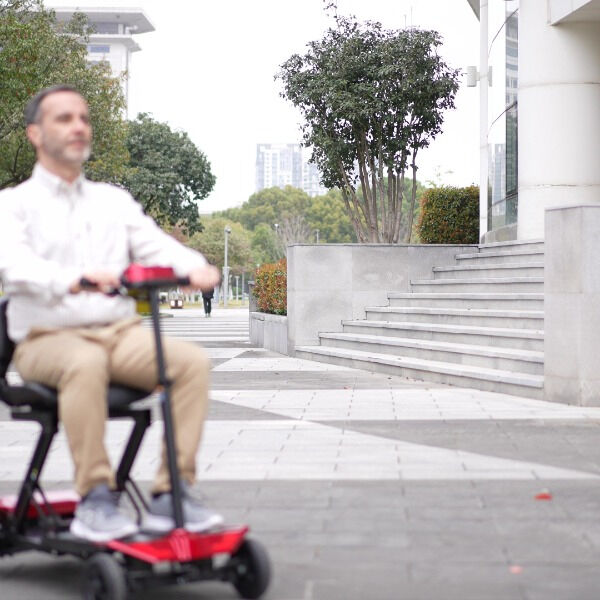 Using Four-Wheel Mobility Scooters