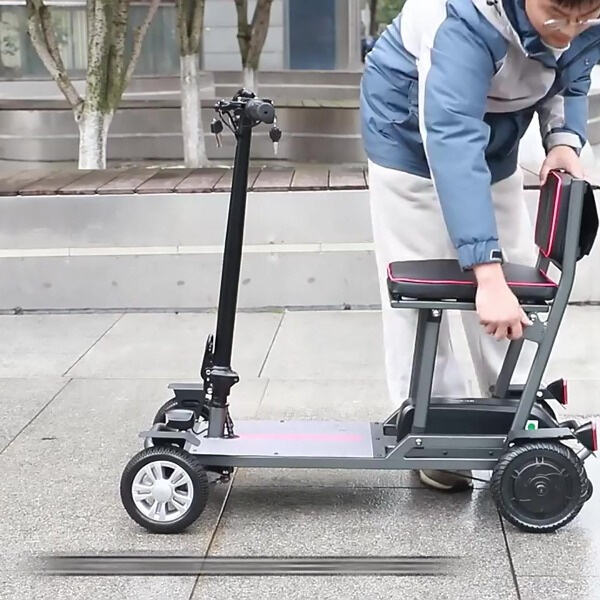 Caractéristiques de sécurité des scooters de mobilité à trois roues :