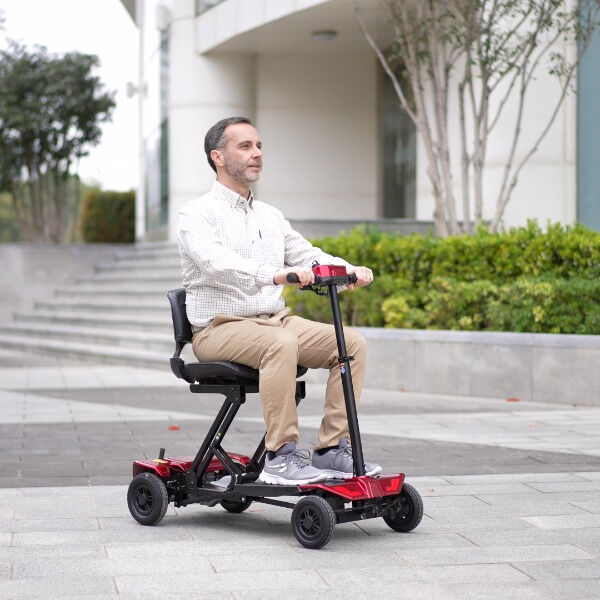 Mesures de sécurité du scooter pour personnes handicapées à 4 roues