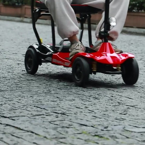 Utiliser un scooter de mobilité à 4 roues