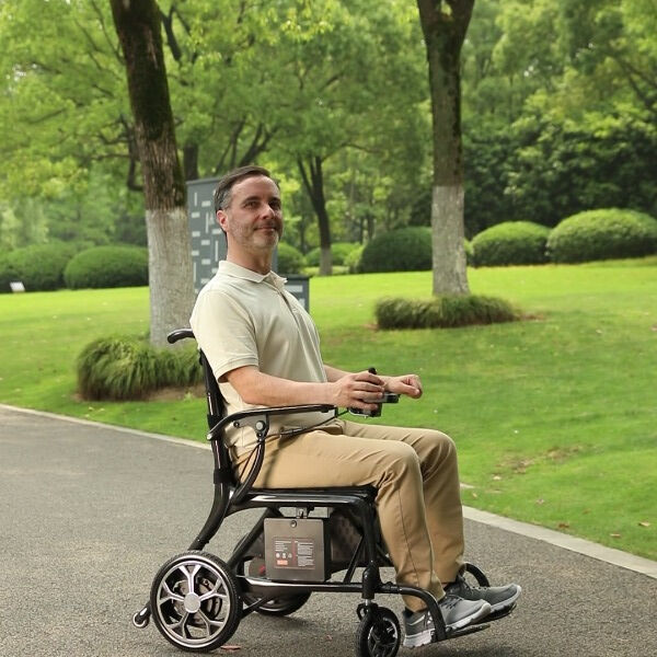 Utiliser une chaise électrique pour personnes handicapées