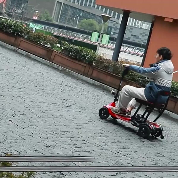 Utiliser une chaise de scooter de mobilité