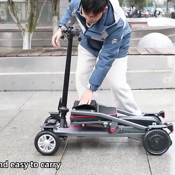 Utilisation de scooters de mobilité à trois roues :
