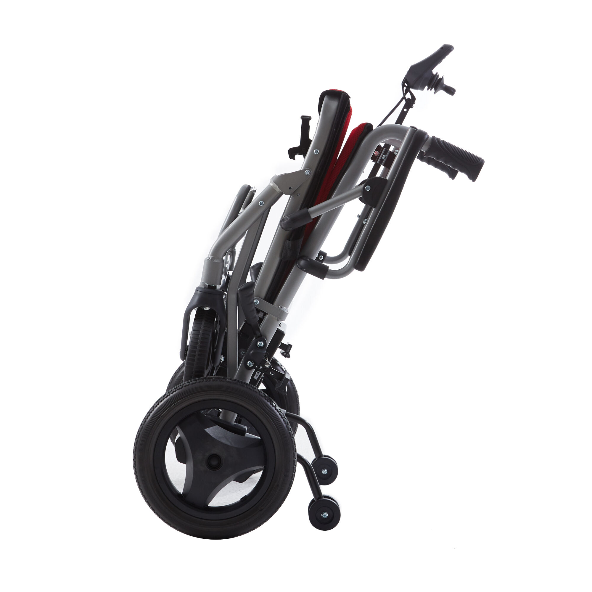 BC-EALD3 אלומיניום אולטרה קליל ביותר מתקפל נסיעות חשמלי כיסא גלגלים
