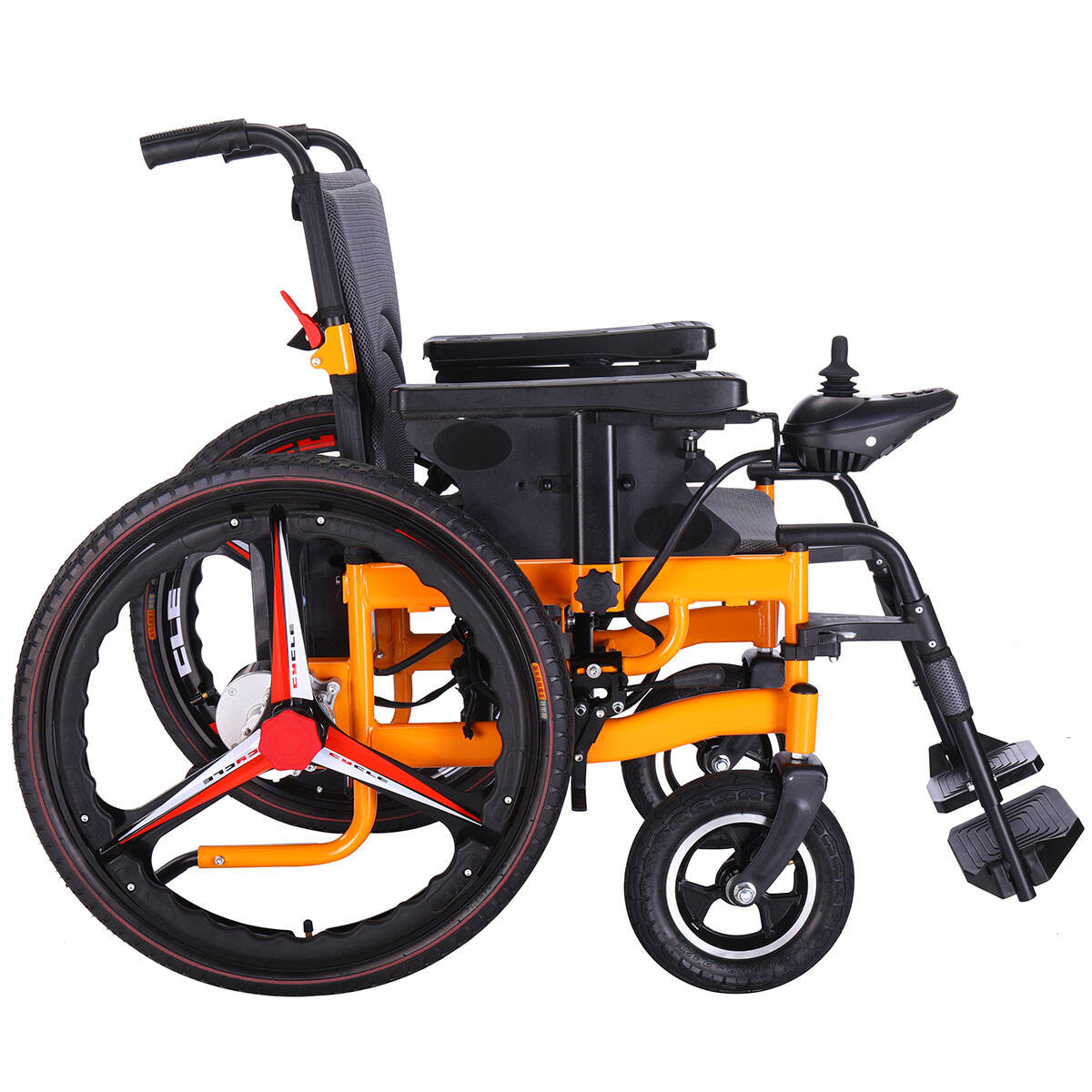 BC-ES600203 Folding Power Portable Steel Electric Wheelchair
