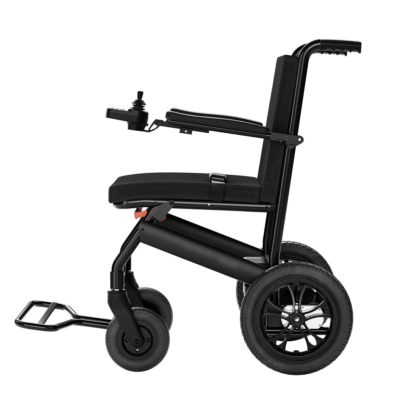 Výprodeje 2023 Ultra lehký skládací lehký lithiový akumulátor Plně automatický skládací luxusní elektrický invalidní vozík z uhlíkových vláken