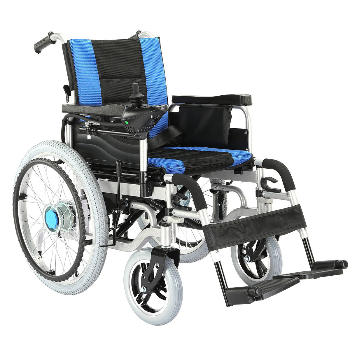 BC-ES660(22inch) Big Wheels Fold Up Motorized Wheelchair
