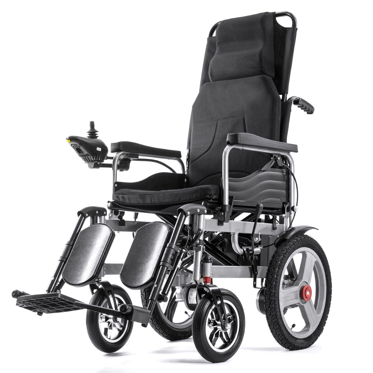 BC-ES6003A-LW nolaižams elektriskais ratiņkrēsls visā reljefā salokāms