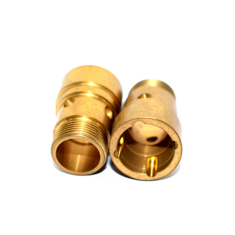 Custom cnc machinery for brass parts, high precision customized brass turned parts factory service supplier