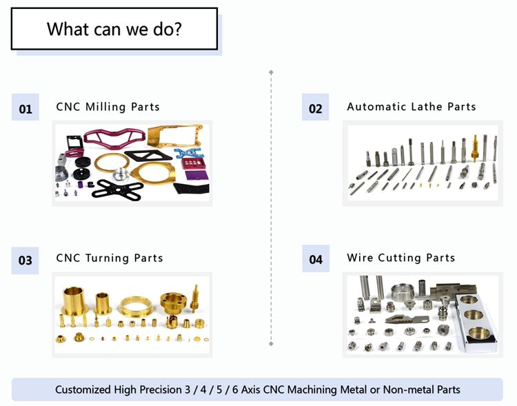 oem custom manufacturing cnc machining stainless steel metal milling parts manufacture