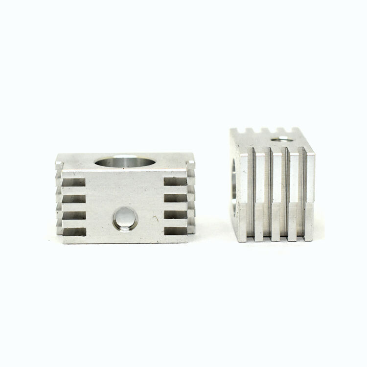 CNC milling machining precision small heat sink aluminum heatsink customized parts factory