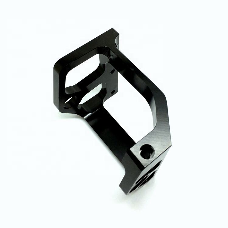 Customized Service Machined Parts Black Anodizing Cover Aluminum Cnc Milling Parts details