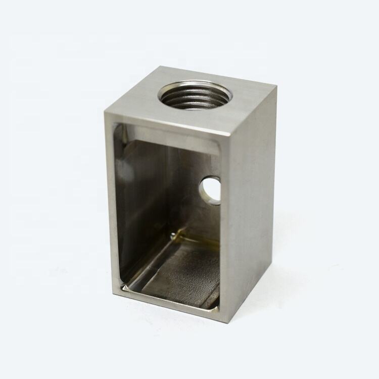 CNC milling processing EDM machining Billet Case Box Shell CNC stainless steel machined parts supplier