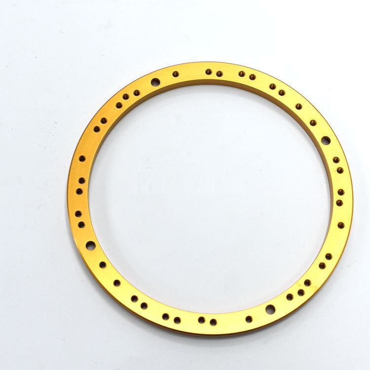 JIYAN Custom CNC Turning lathe parts OEM 3/4/5 axis machine brass ring parts China manufacture factory supplier