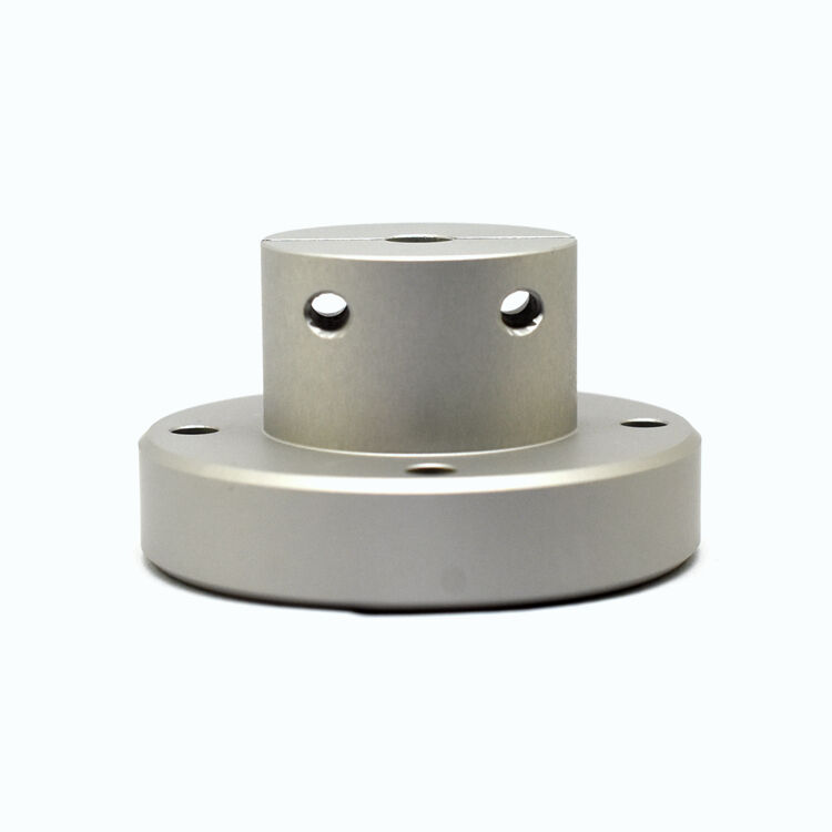 CNC machining aluminum adaptor/clamp edm cut processing cnc turning parts details