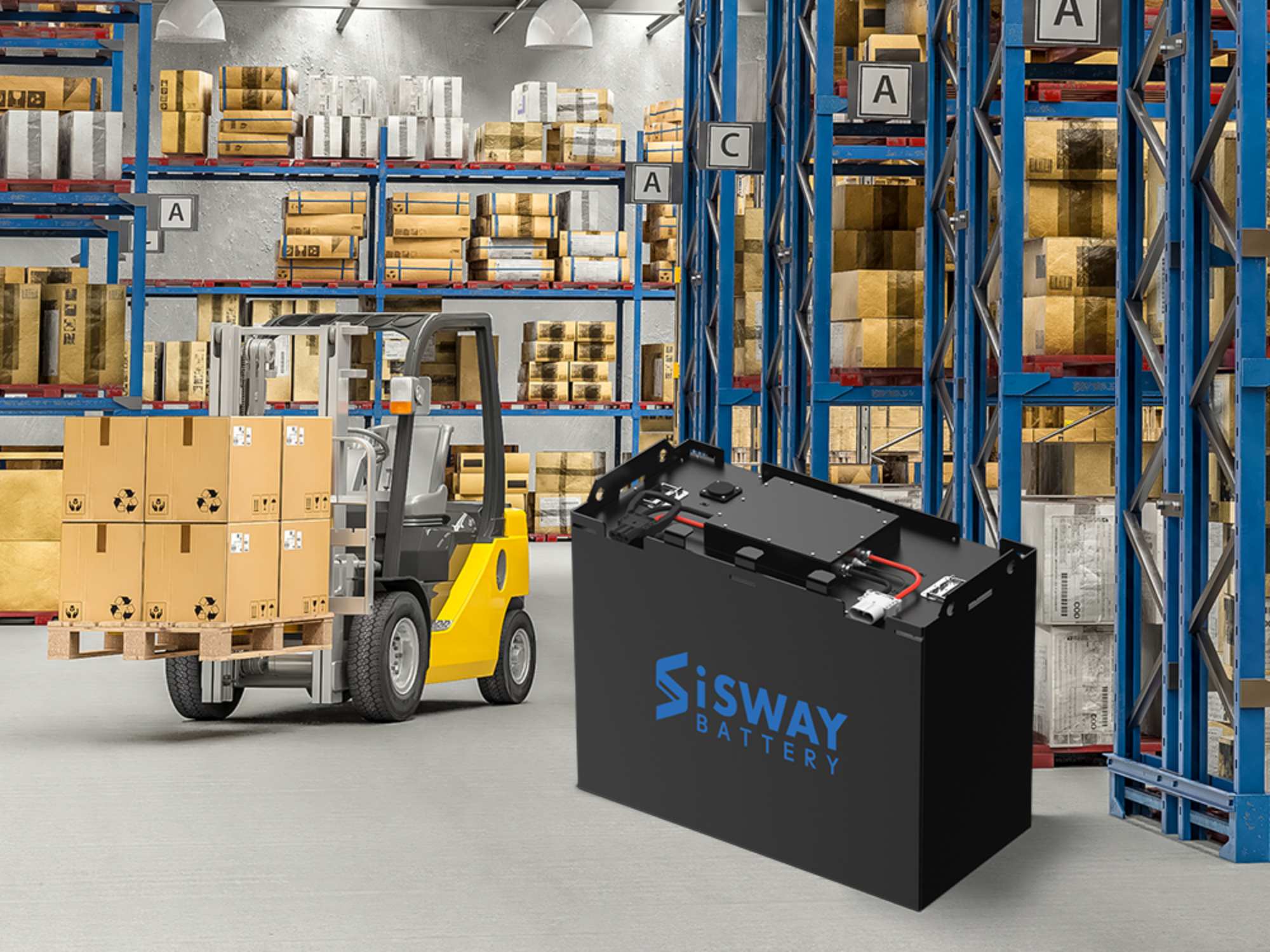 Lithium Battery Solution for Electric Forklifts