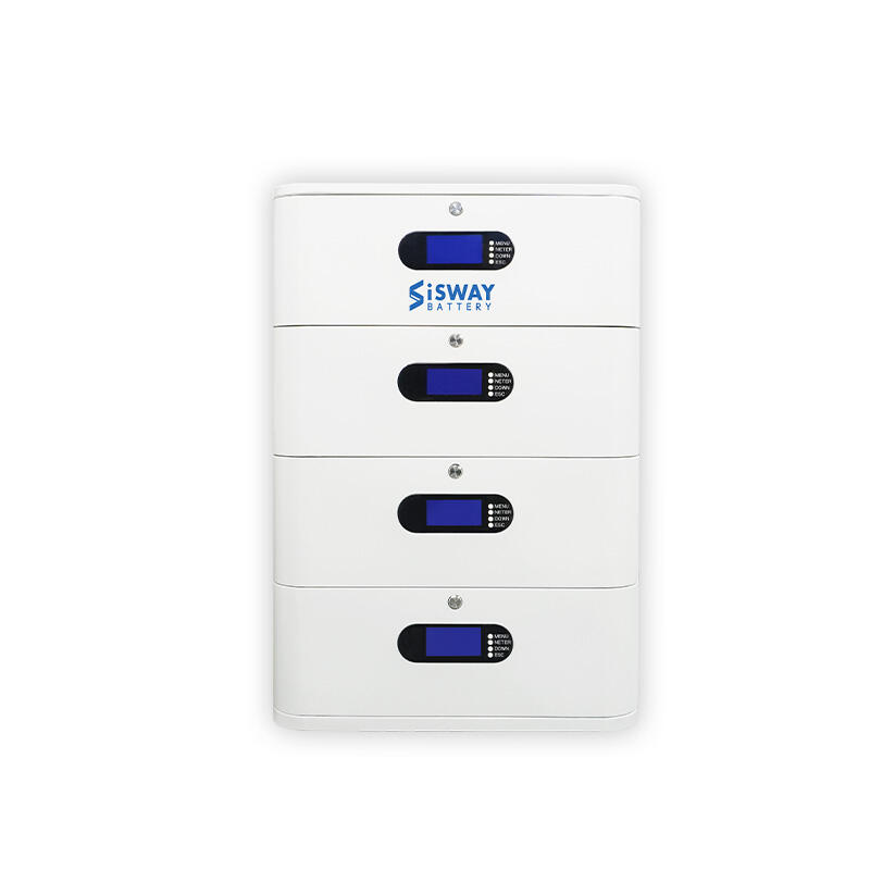 SiSWAY Stacked Lithium Battery Pack: The Safe and Efficient Solar Energy Storage Solution with Long-lasting Battery Cells