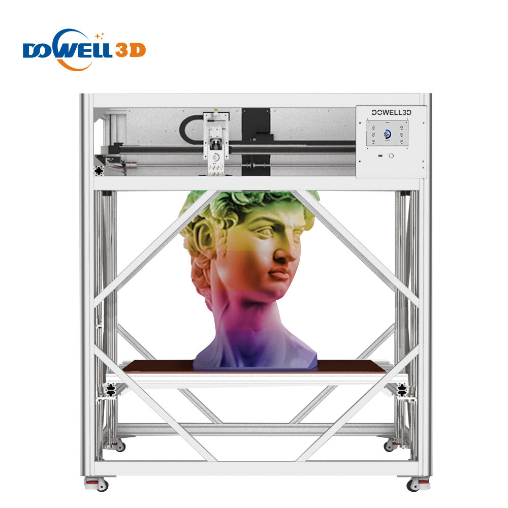 Large gamme de matériaux et de finitions disponibles pour les grands projets d'impression 3D