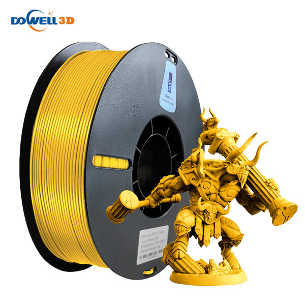 Experience increased flexibility and strength with PETG filament.