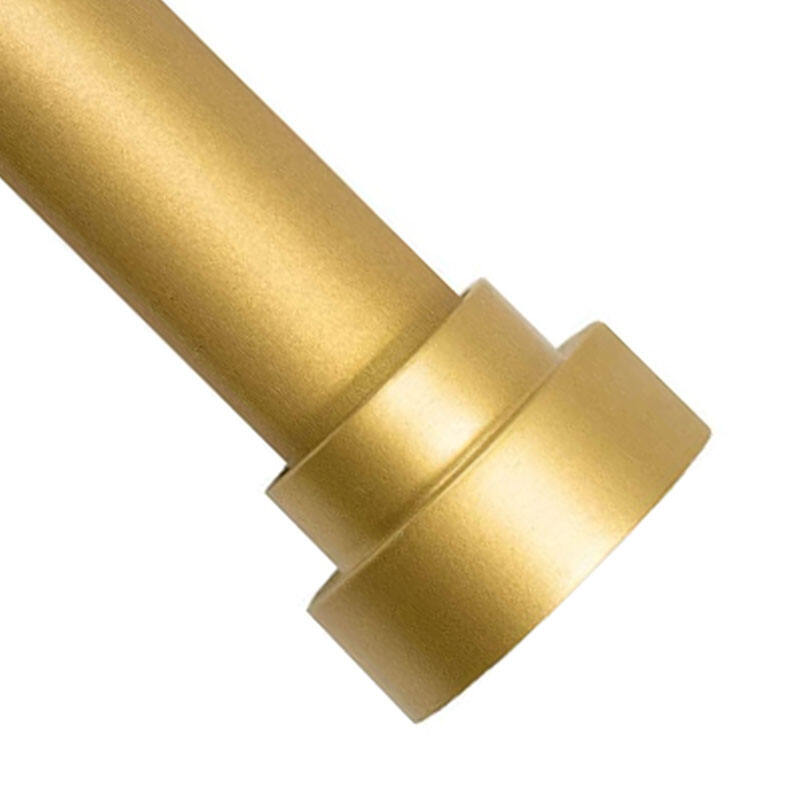 Classic stairs resin round Curtain Rod, Adjustable Length, 1in,48-86