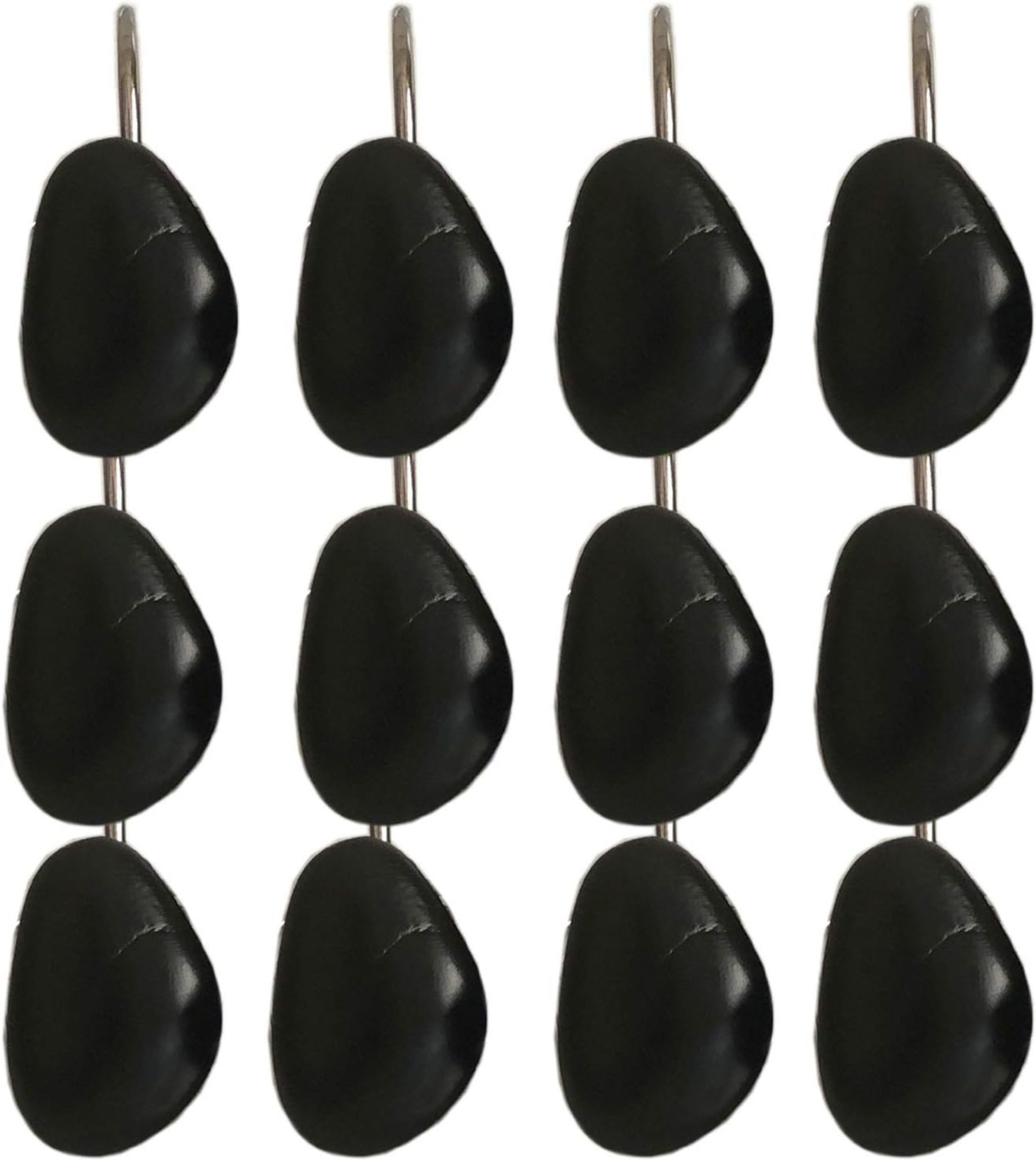 Resin stone shower curtain hook