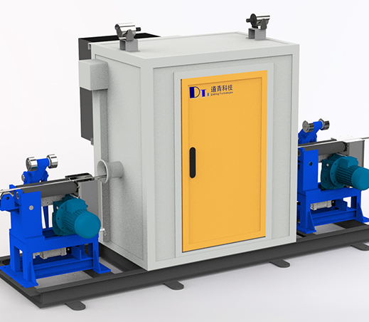 Semi-automatic Radiographic Inspection of Weld Seams on Pipes with a Diameter of Less Than 100mm, Utilizing Dual-Arm Transillumination.