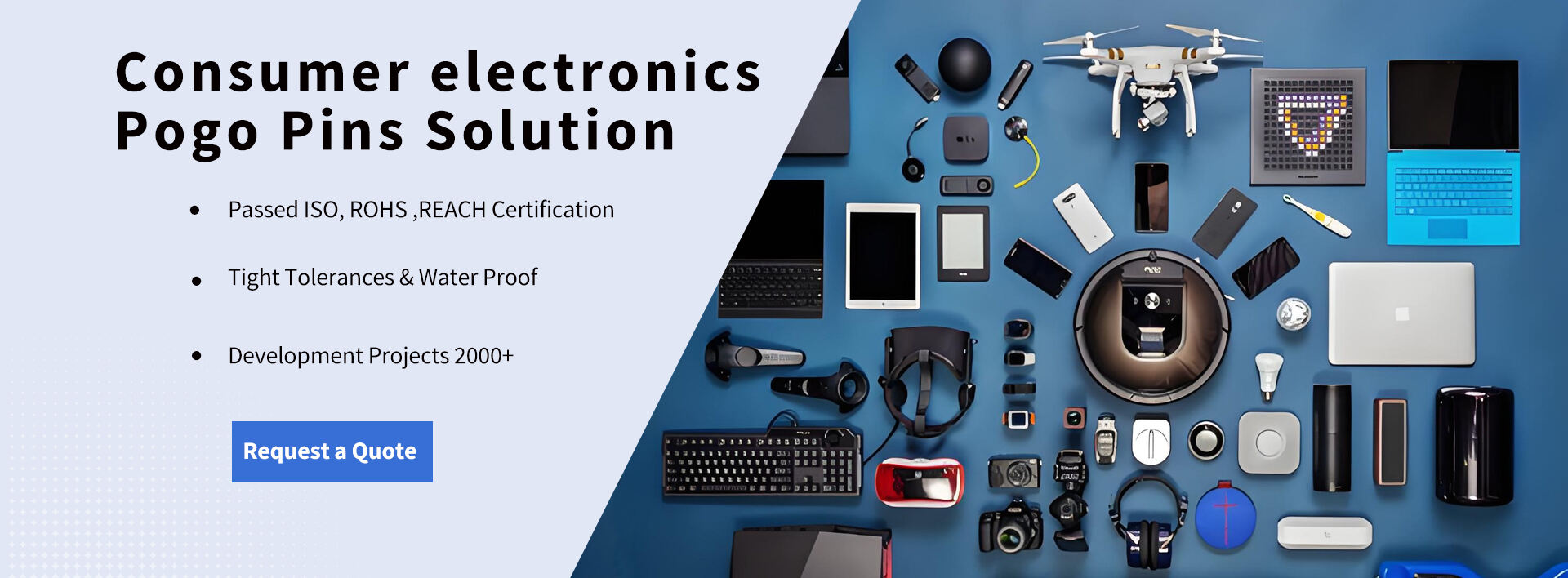 Consumer Electronics Pogo Pins Solution