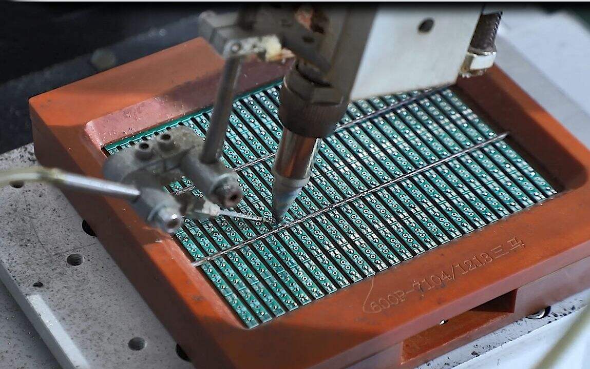 Automatic soldering