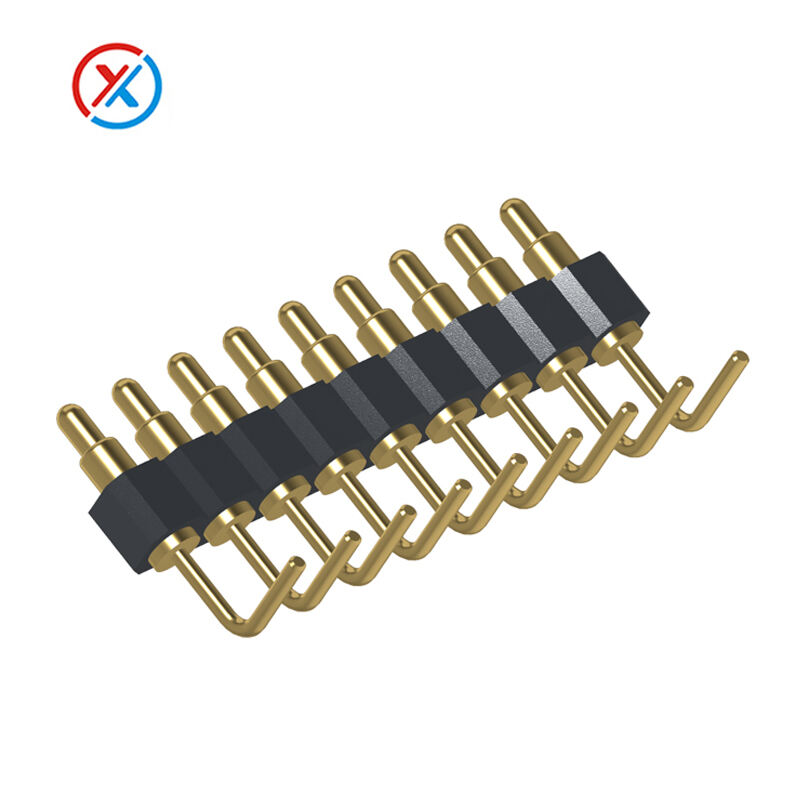 custom 9Pin Pogo pin connectors 1A current Specialist manufacturer-1184