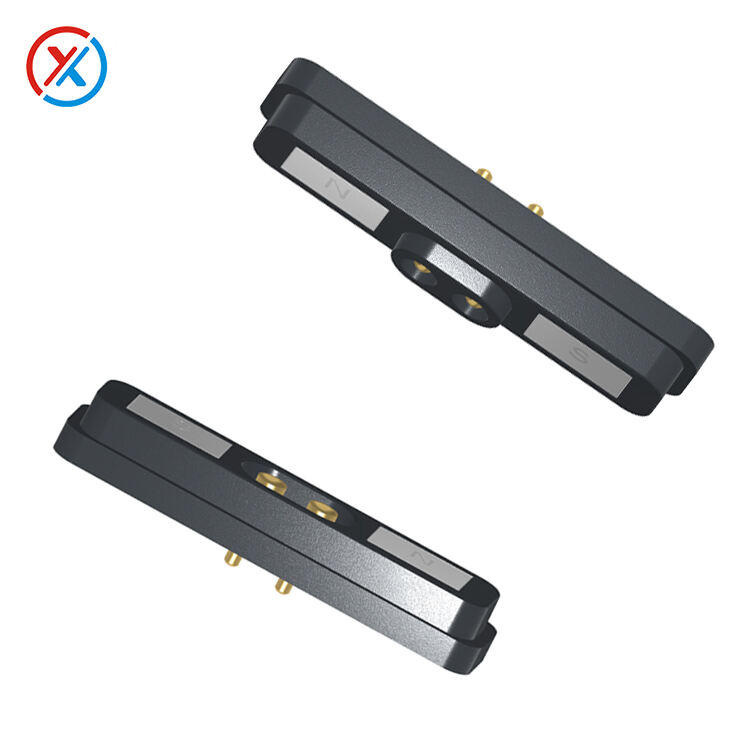 2Pin Rectangle pogo pin magnetic connector-1092