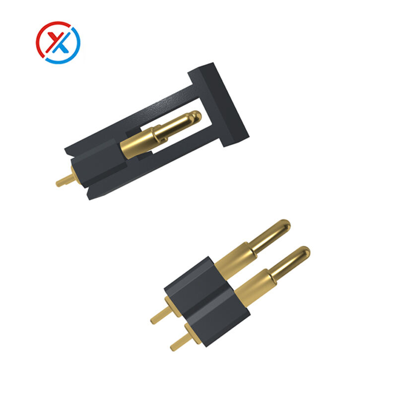 2Pin Pogo pin connectors Gold plated  male female,Professional manufacturer of high quality lead-free charging pin connectors