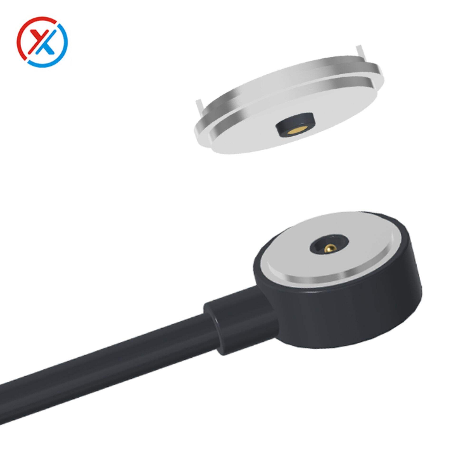 16mm Pogo pin Magnetic Cable Magnetic male and female charging cable Factory customized
