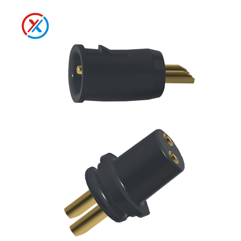 2Pin 3APogo pin connectors spring pin connector Halogen-free and lead-free Connector male and female-1113