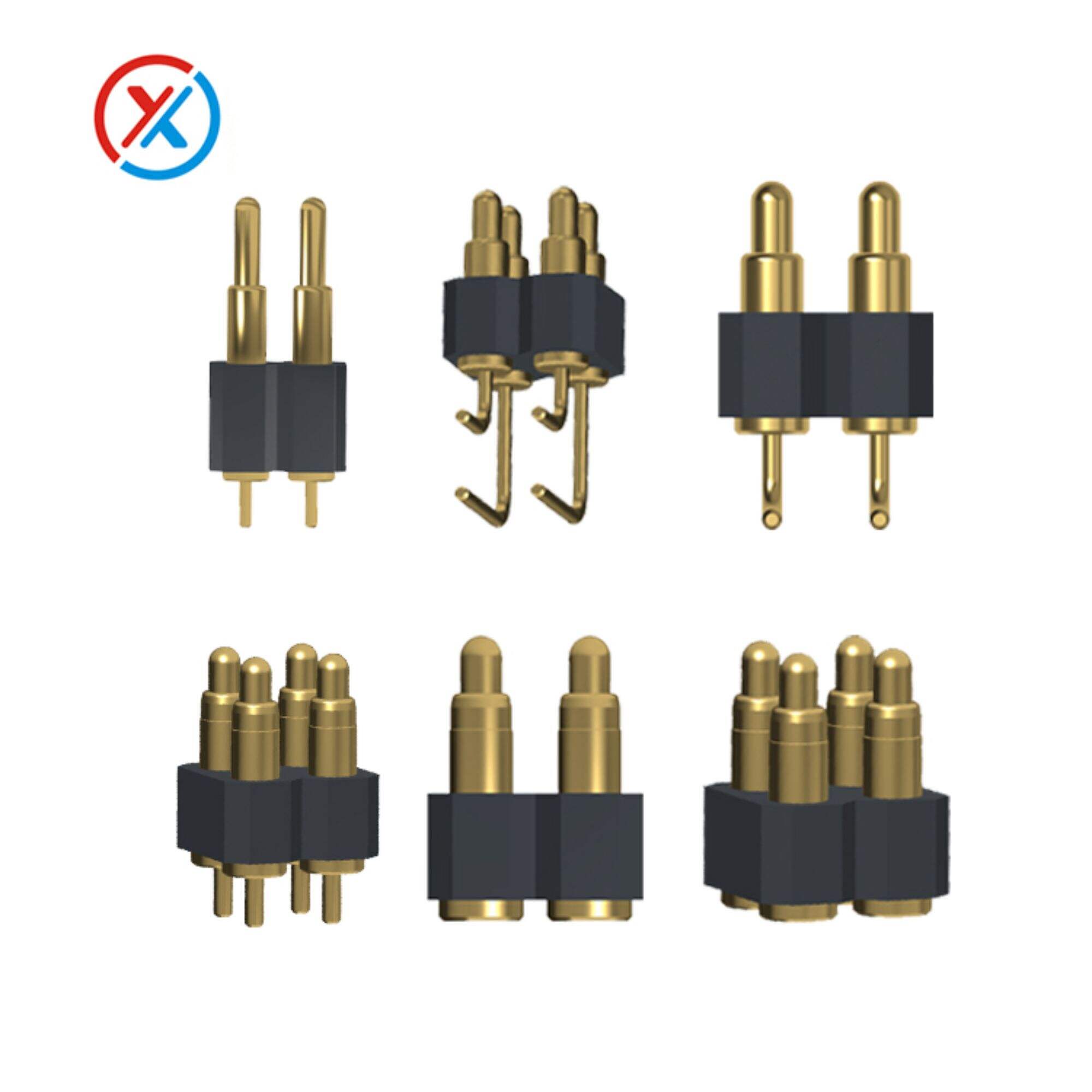 1-100pin Pogo Pin Connectors,Spring Pogo Pin Connectors,XINTENG