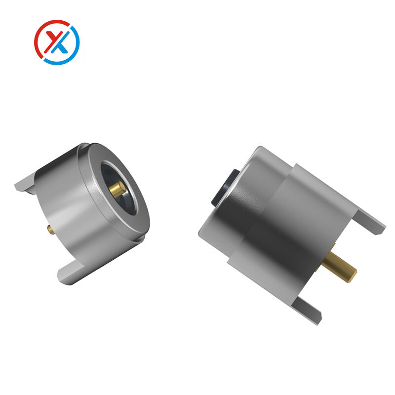 5mm round magnetic connector pogo pin magnetic connectors-SM-1019-1