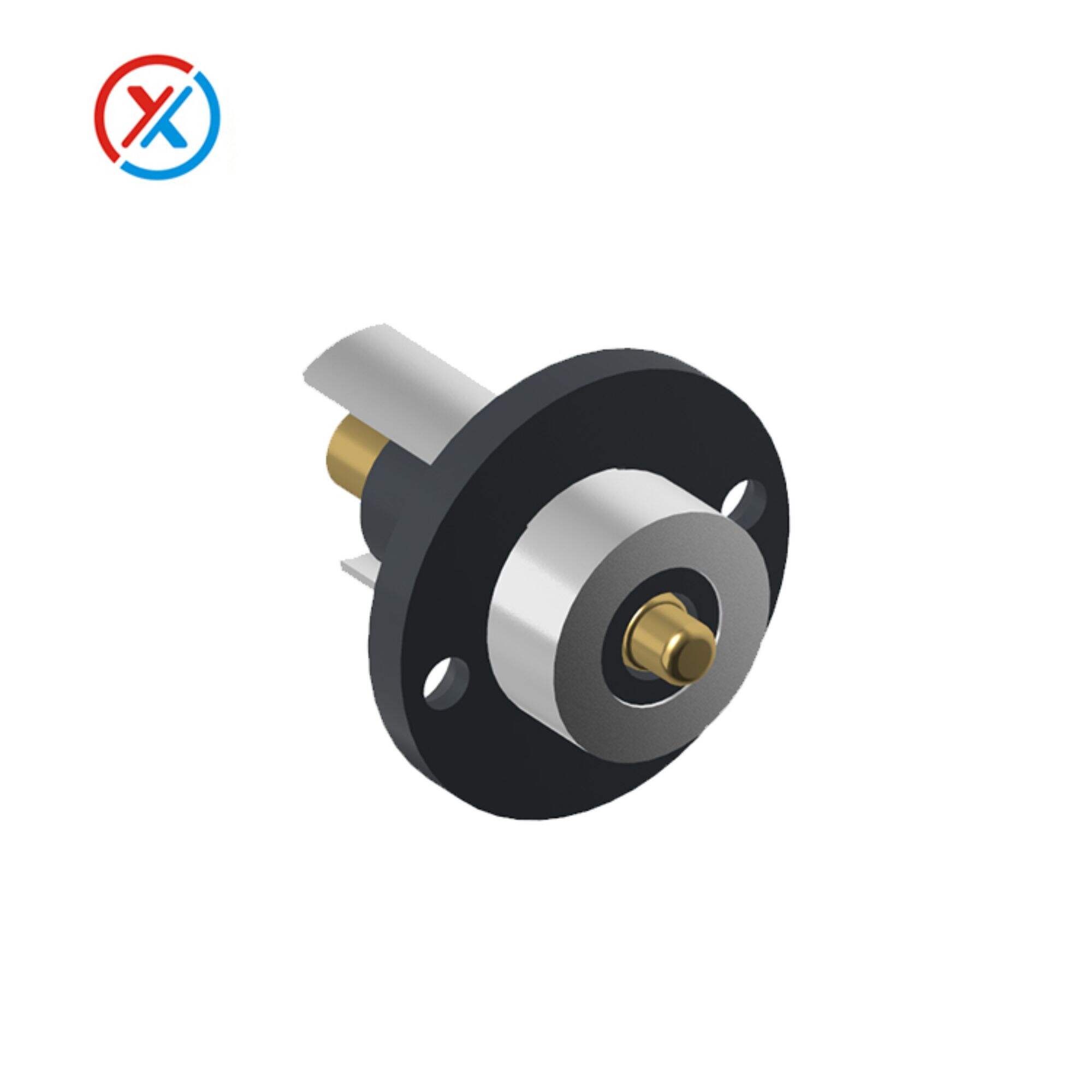 Circular magnetic connector pogo magnetic connector male and female base customization