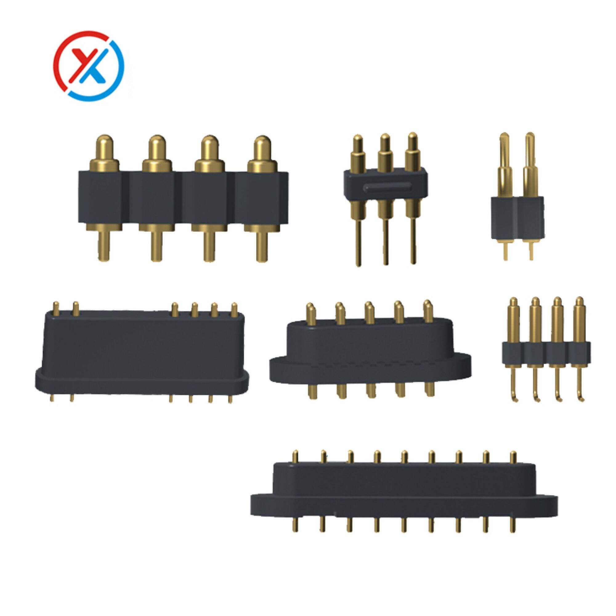 1-100pin Pogo Pin Connectors,Spring Pogo Pin Connectors,XINTENG