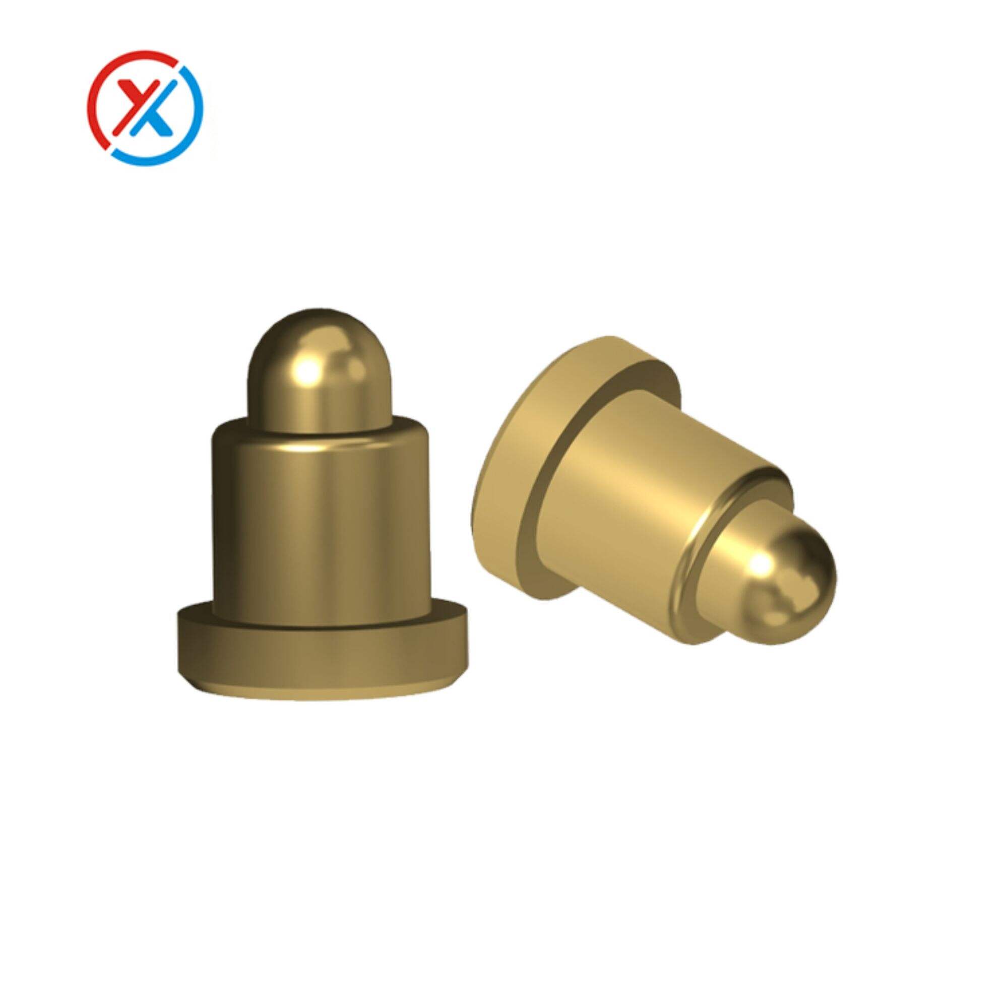 custom High current pogopin Gold plating without lead Multi-specification pogo pin Spring-loaded pin