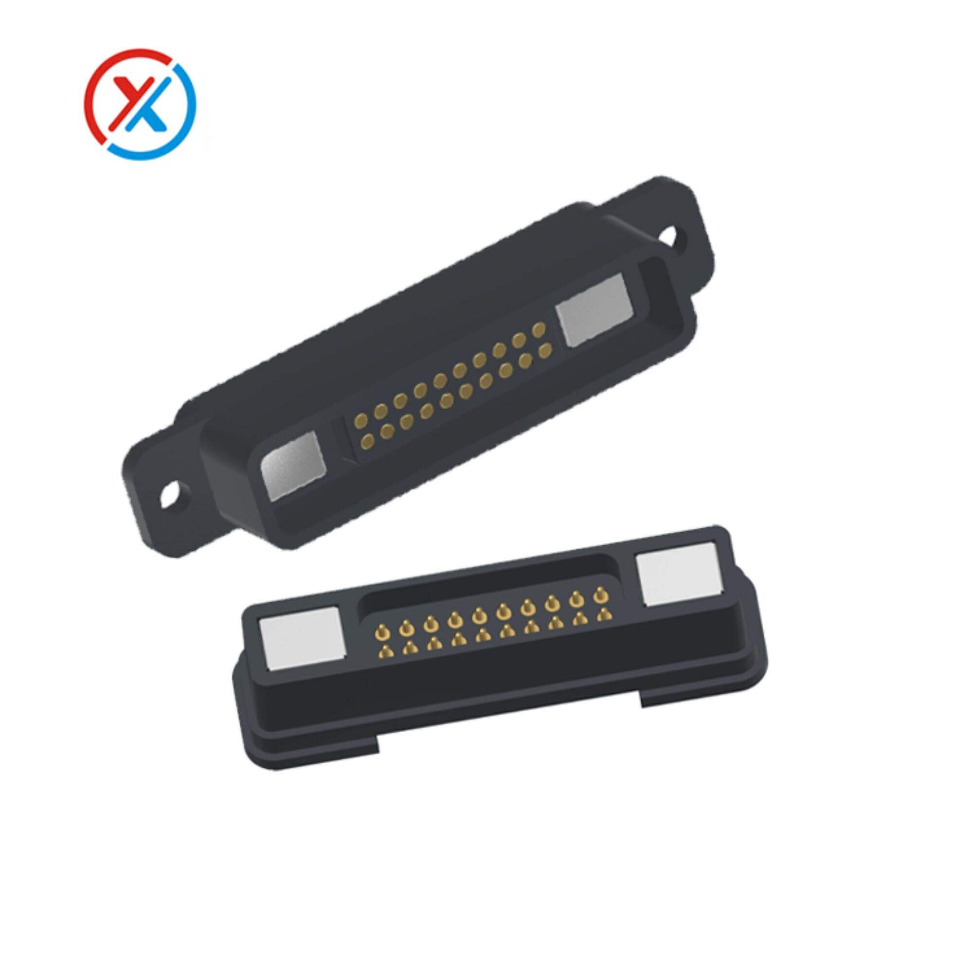 Supports custom 1-20PIN magnetic connectors,1A-10A magnetic connector High quality price discount supplier