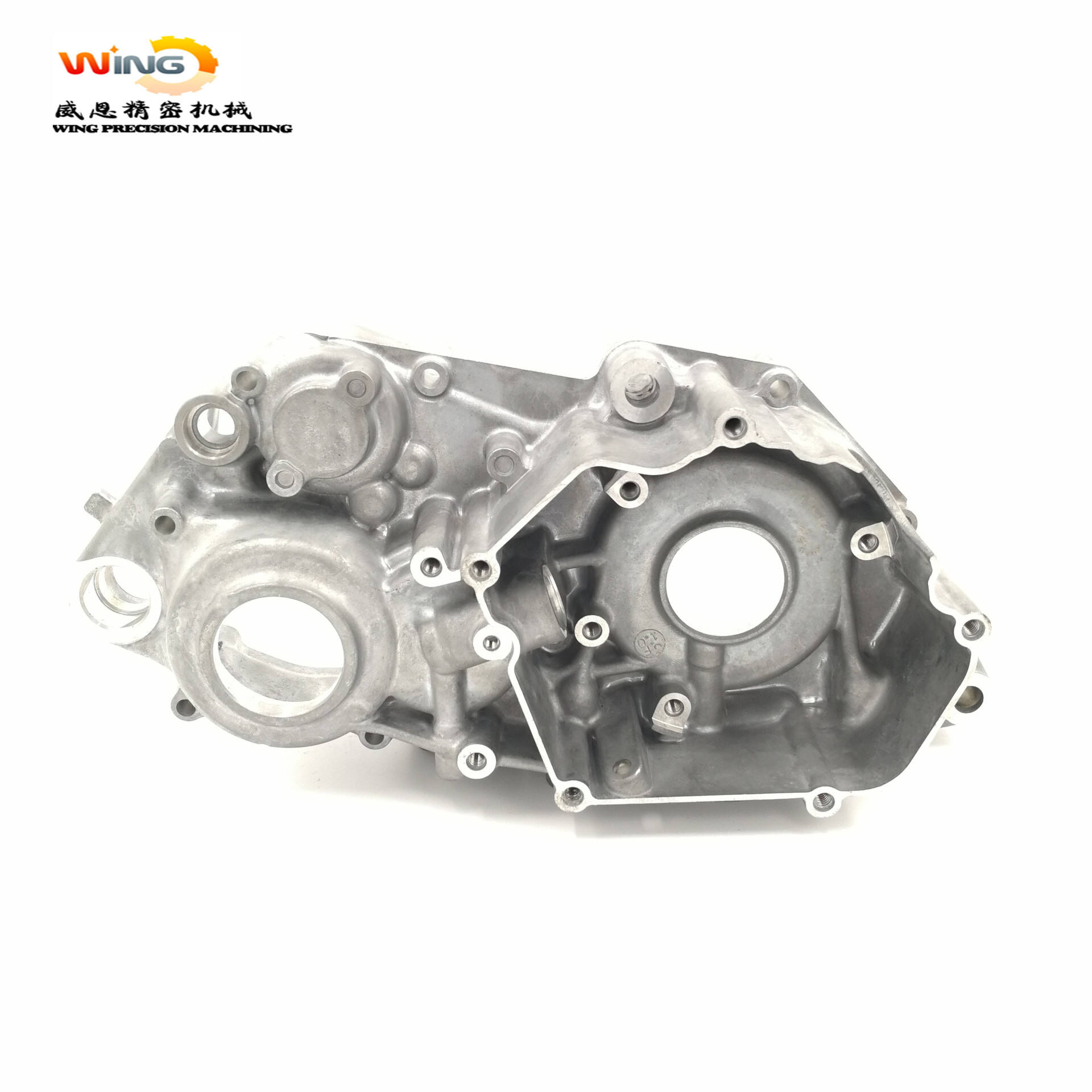 Motorcycle Engine Cover Crankcase Machining，LvDa-CNC-2029 CNC Aluminum Clutch Model Motorcycle Tools