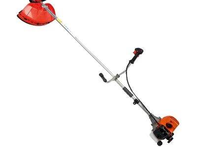 Brush cutters with loop handles offer better control for detailed clearing work