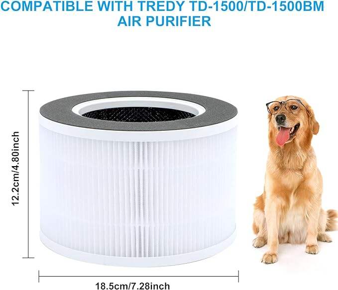 Tredy TD-1500 Compatible with Air purifier filter Tredy TD-1500 & TD-1500BM air purifier filter supplier