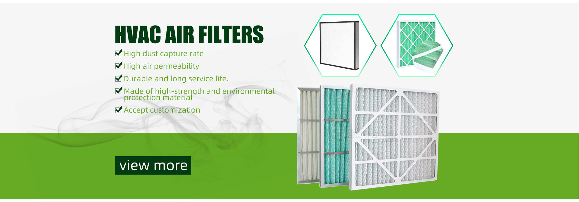 High Efficiency g4 f5 f6 f7 f8  pocket filter bag hepa air filter papers media details
