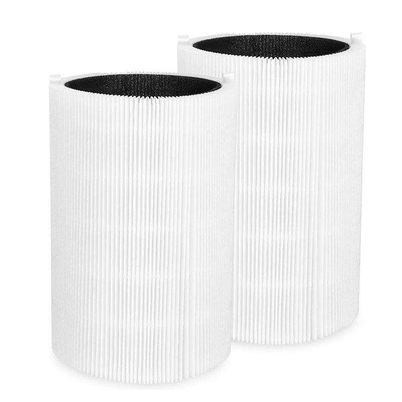 Replacement Collapsible Particle Carbon HEPA Air Purifier Filter replacement for Blueair Blue Pure 411, 411+, 411 Auto