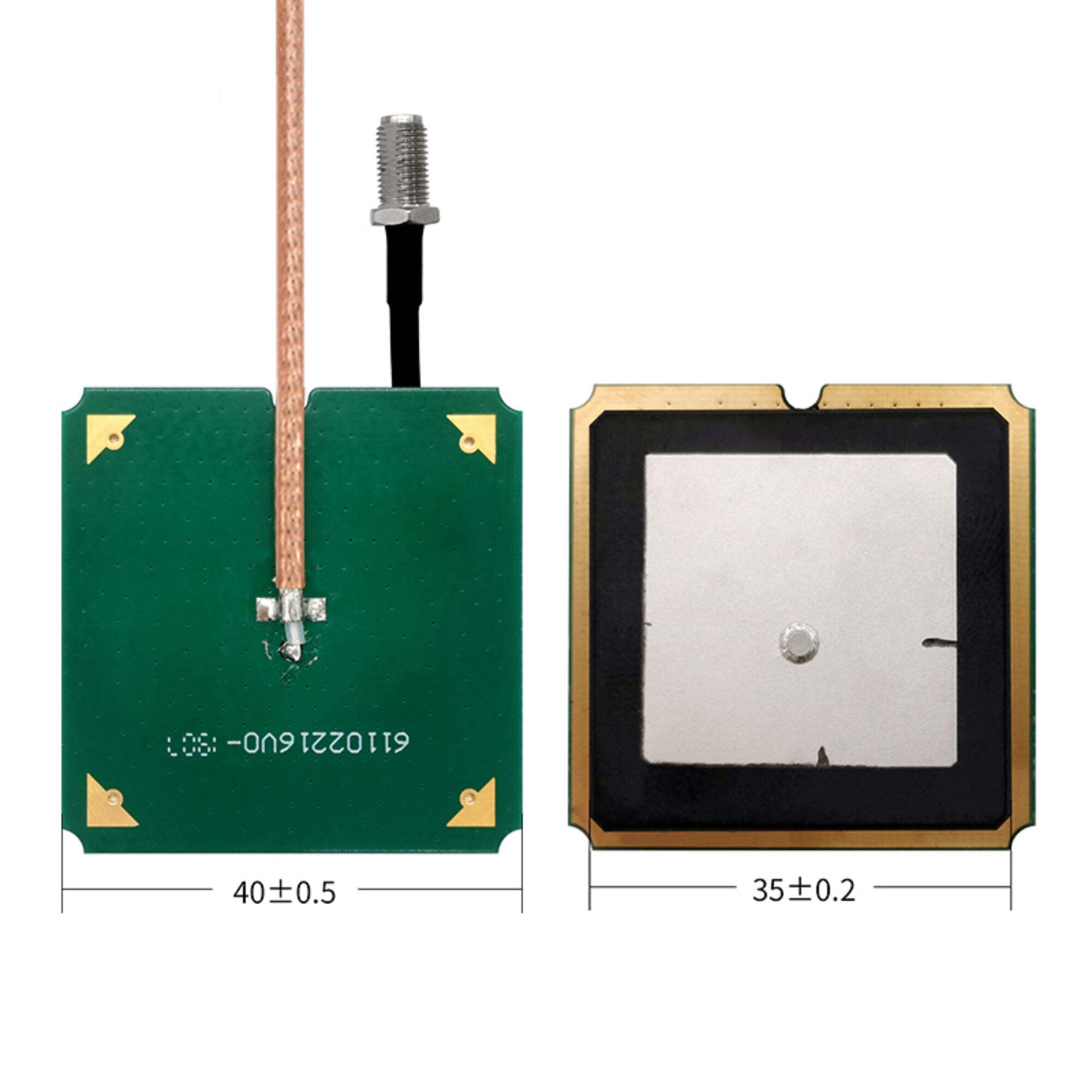 Ang 40x35mm RFID ceramic antenna