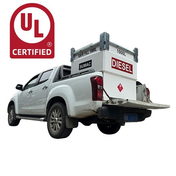The 550-gallon fuel tank for your business operations.